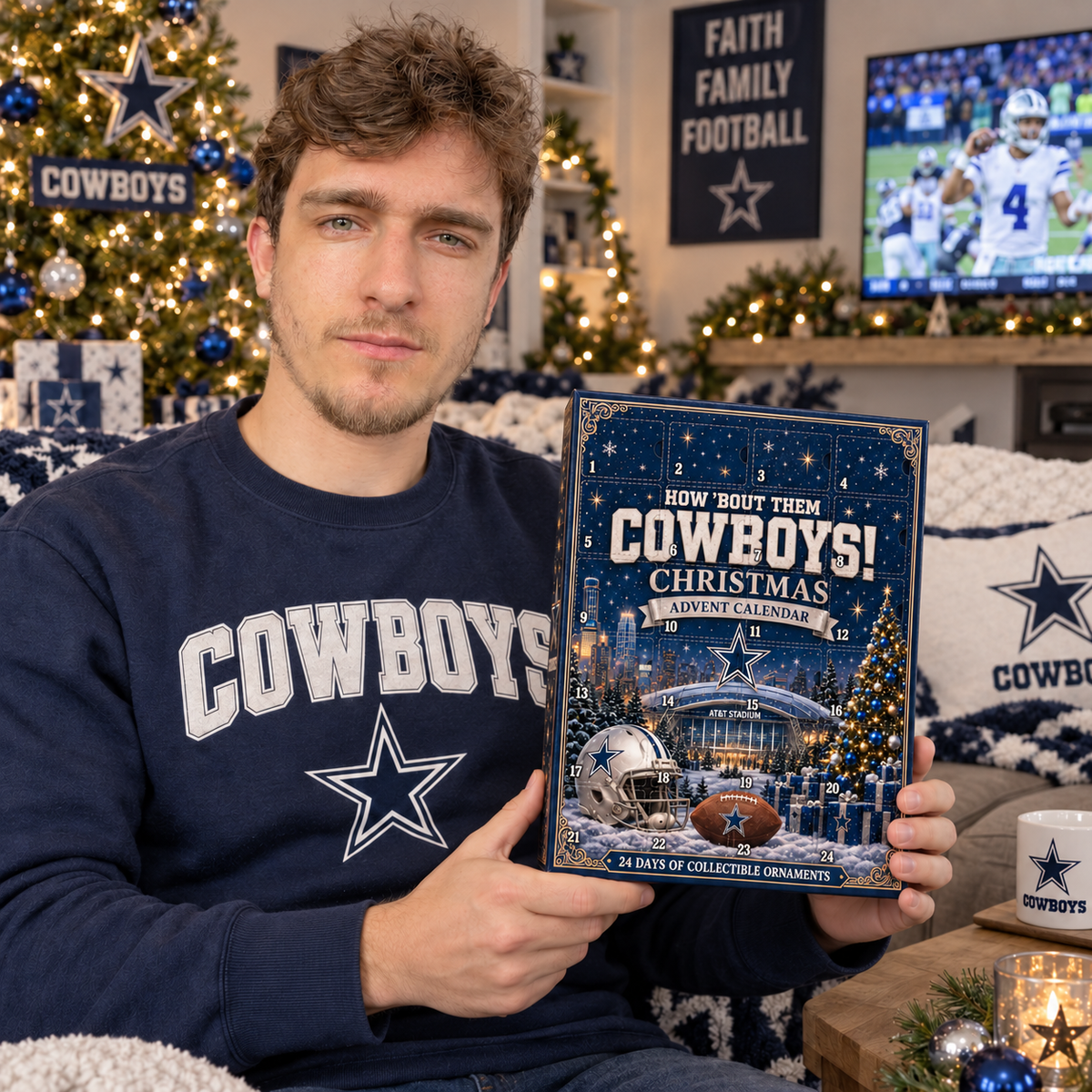 đ How âBout Them Cowboys! Christmas Advent Calendar