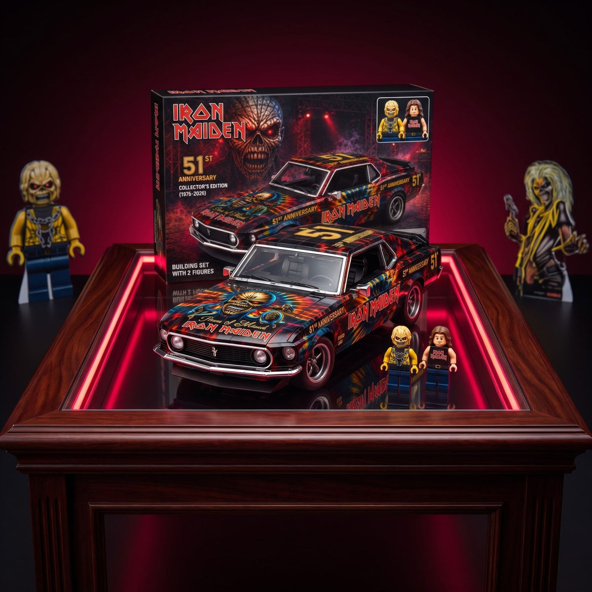 Iron Maiden 51st Anniversary Collector's Building Set