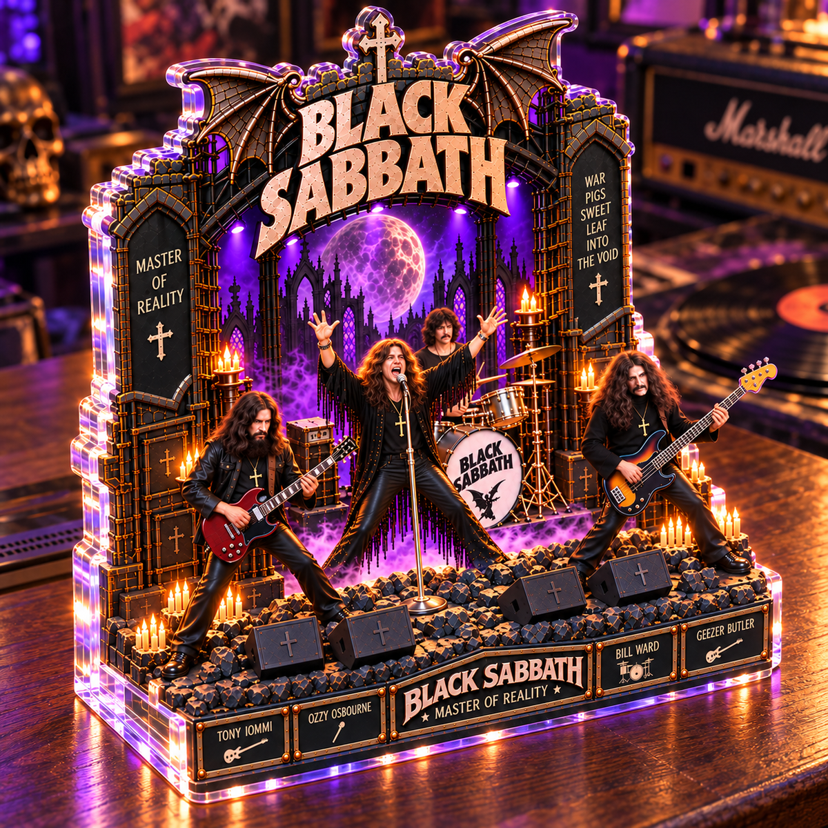 Black Sabbath Master of Reality Acrylic Plaque