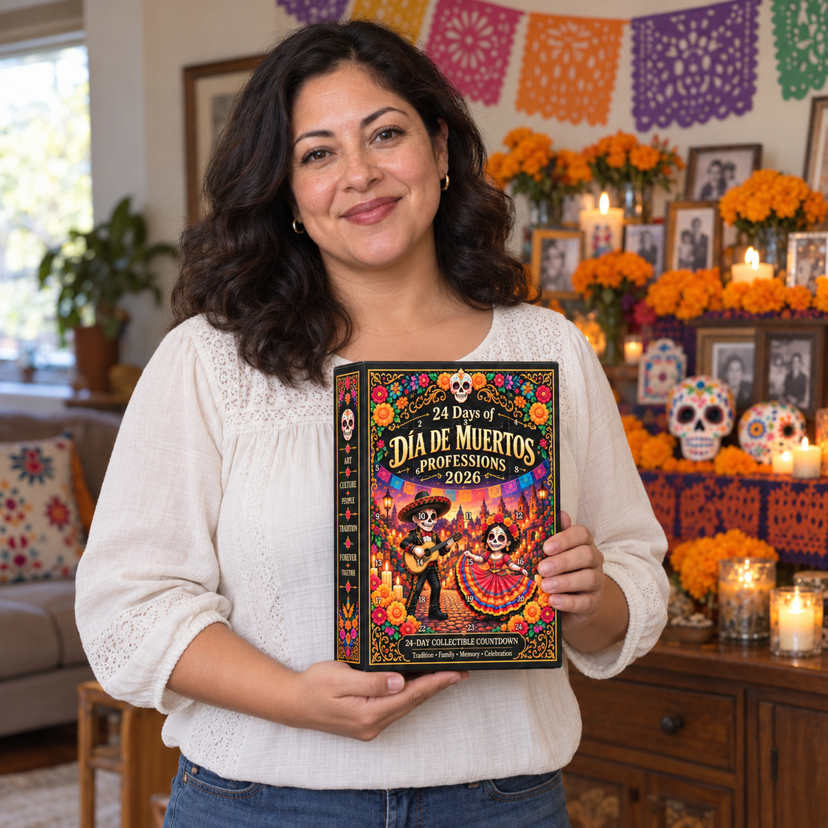 Día de Muertos Countdown Calendar