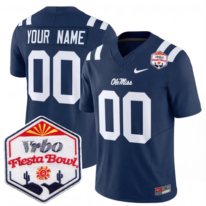 Mississippi College Football Stitche Jersey 2026 - Fiesta Bowl Patch