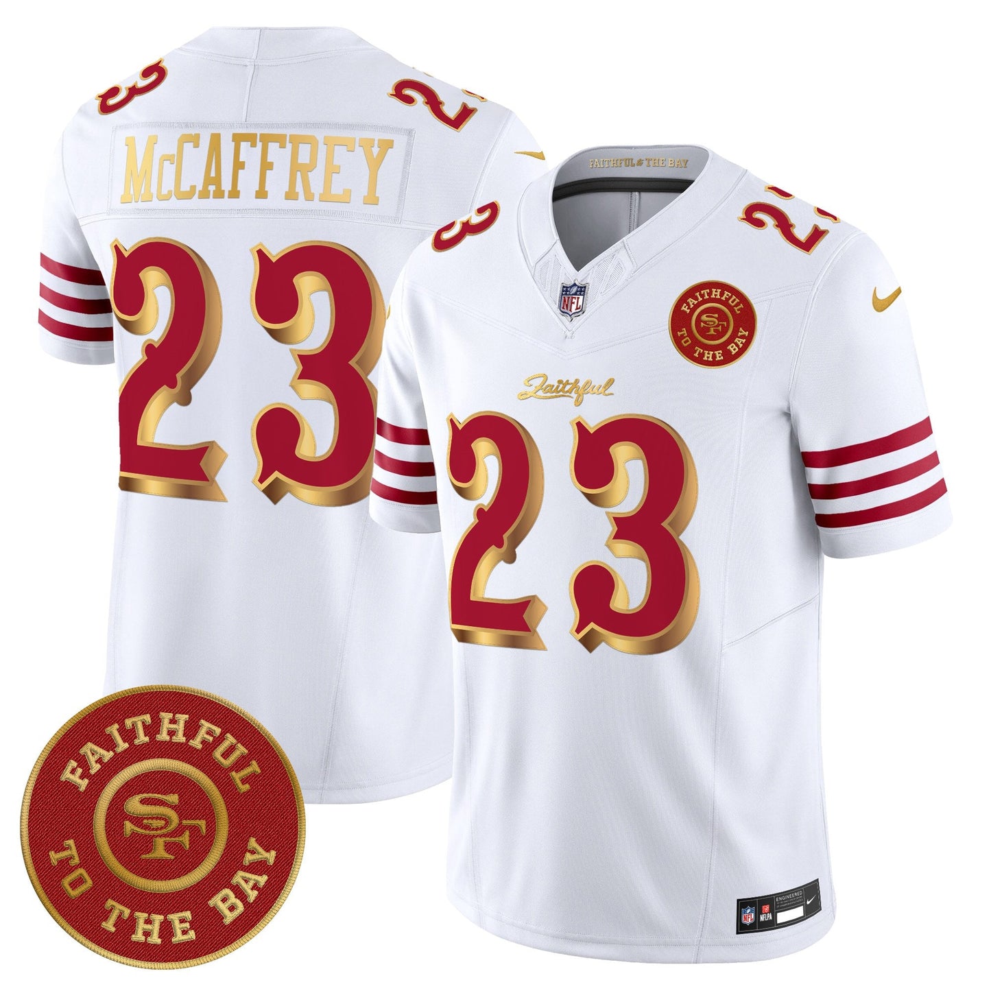 Men's Niners Football “Rivalries” Jersey - Faithful To The Bay Patch