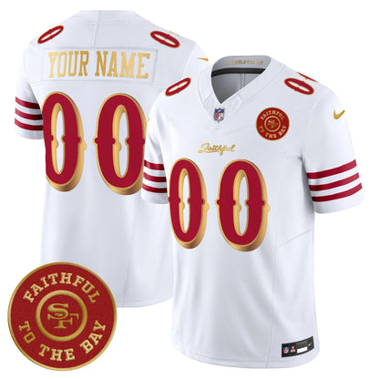 Men's Niners Football “Rivalries” Jersey - Faithful To The Bay Patch