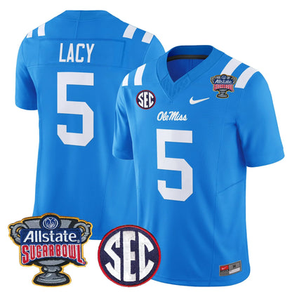 Mississippi College Football Stitche Jersey 2026 - Sugar Bowl Patch