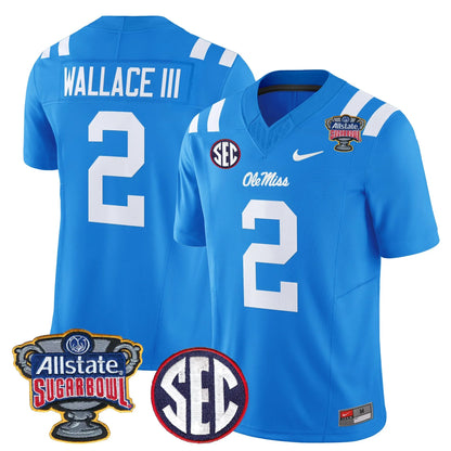 Mississippi College Football Stitche Jersey 2026 - Sugar Bowl Patch