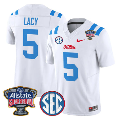 Mississippi College Football Stitche Jersey 2026 - Sugar Bowl Patch