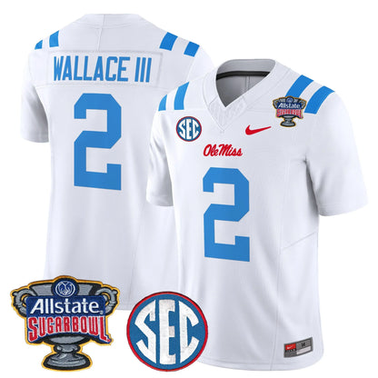 Mississippi College Football Stitche Jersey 2026 - Sugar Bowl Patch
