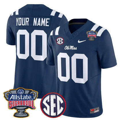 Mississippi College Football Stitche Jersey 2026 - Sugar Bowl Patch
