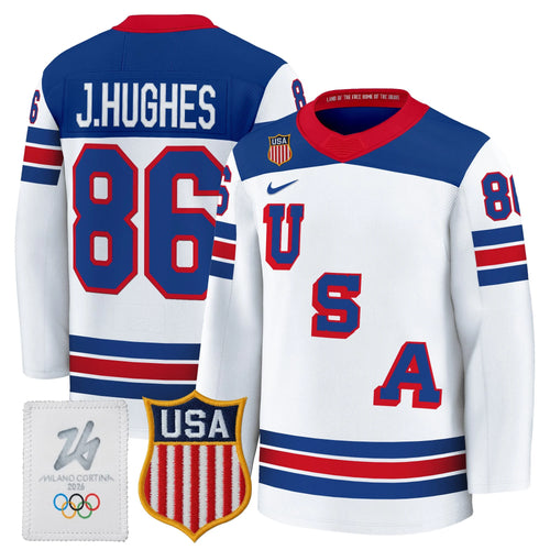 Men's 2026 USA Olympic Premium Hockey All Stitched Jersey