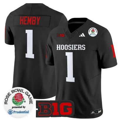 Indiana College Football Stitched Jersey 2026 - Rose Bowl Patch