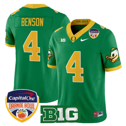 Oregon College Football Stitched Jersey 2026 - Orange Bowl Patch