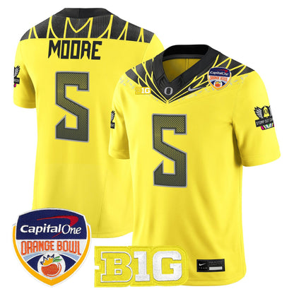 Oregon College Football Stitched Jersey 2026 - Orange Bowl Patch