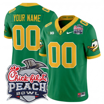 Oregon College Football Stitched Jersey 2026 - Peach Bowl Patch