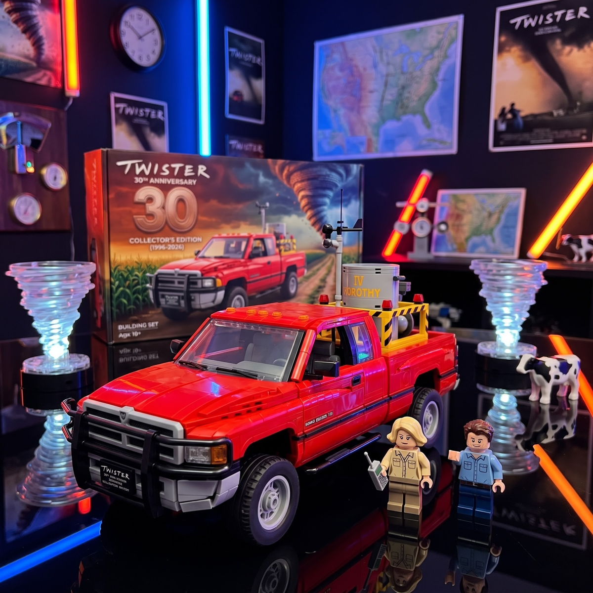 Twister 30th Anniversary Building Set - Chase the storm