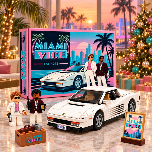 Miami Vice – Inspired 80s Miami Collector Building Set
