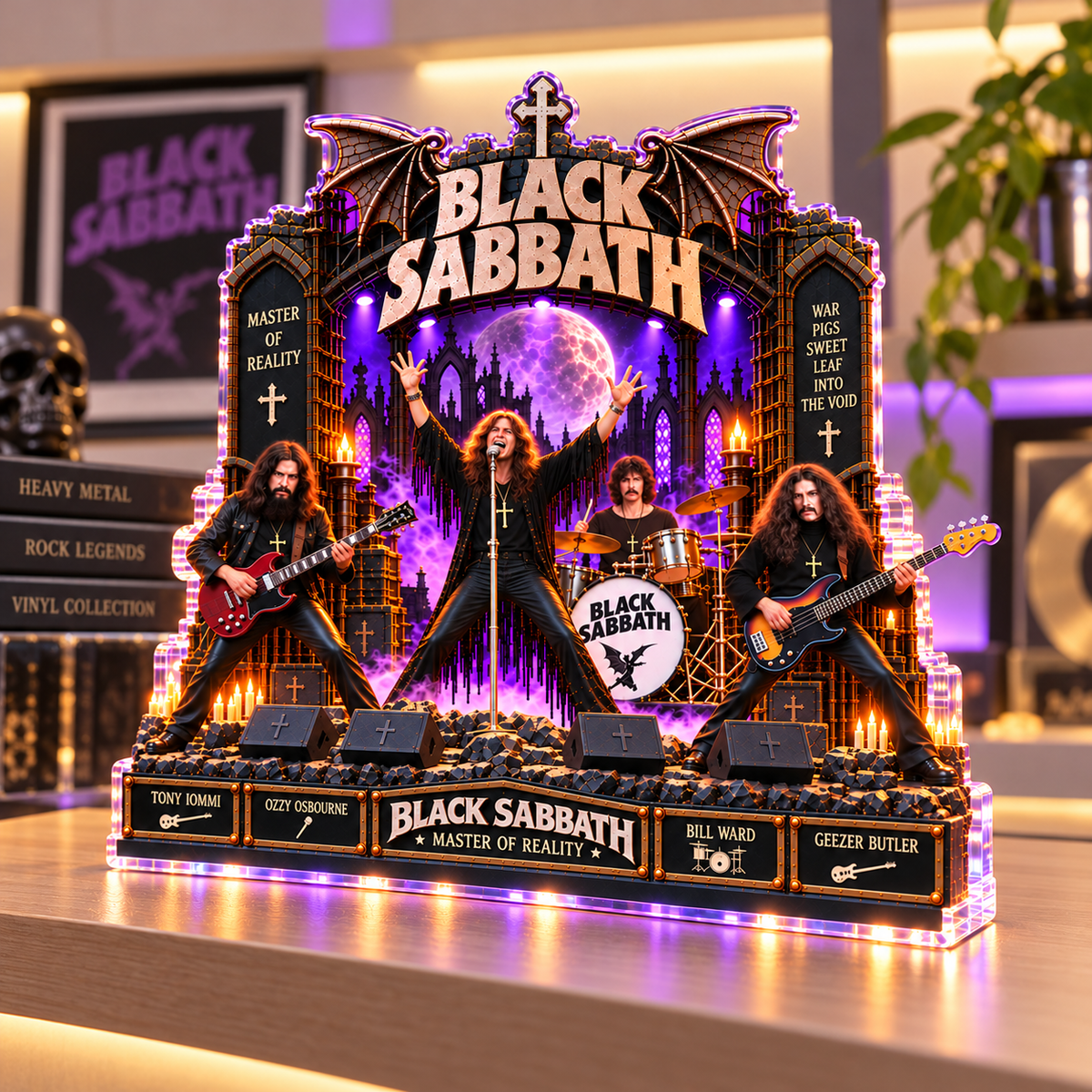 Black Sabbath Master of Reality Acrylic Plaque
