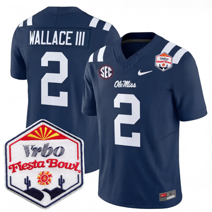 Mississippi College Football Stitche Jersey 2026 - Fiesta Bowl Patch