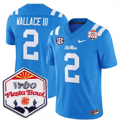 Mississippi College Football Stitche Jersey 2026 - Fiesta Bowl Patch