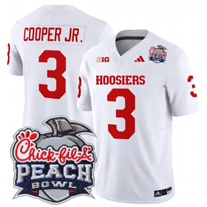 Indiana College Football Stitched Jersey 2026 - Peach Bowl Patch