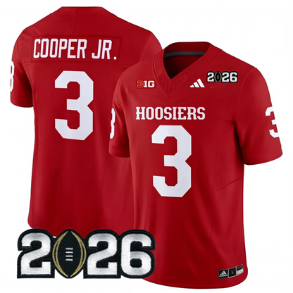 Indiana College Football Stitched Jersey - 2026 CFP Patch