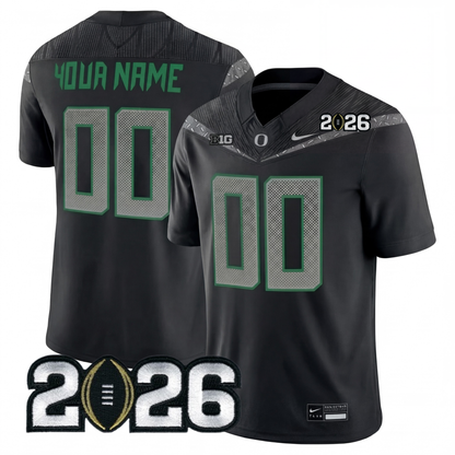 Oregon College Football Stitched Jersey - 2026 CFP Patch
