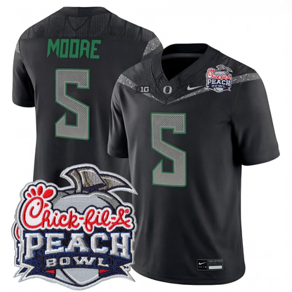 Oregon College Football Stitched Jersey 2026 - Peach Bowl Patch