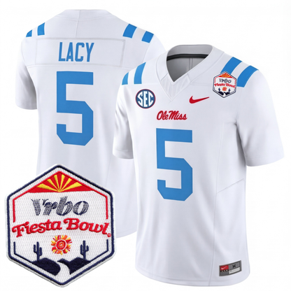 Mississippi College Football Stitche Jersey 2026 - Fiesta Bowl Patch