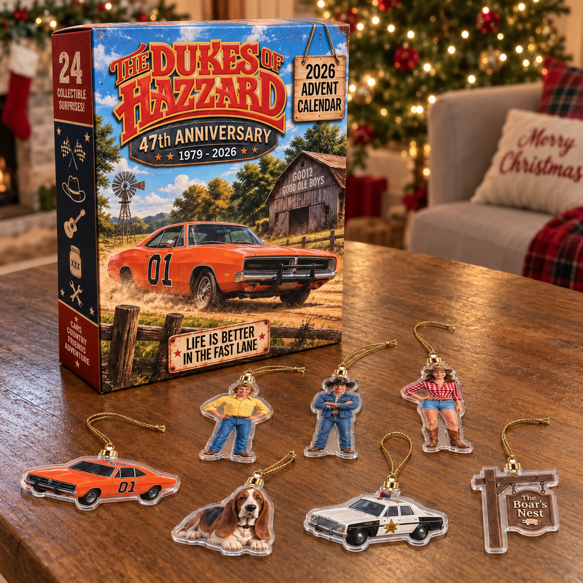 The Dukes of Hazzard General Lee Building Set – 47th Tribute