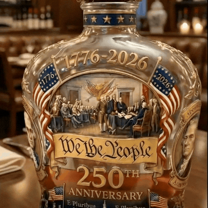 America 250th Anniversary Whiskey Bottle