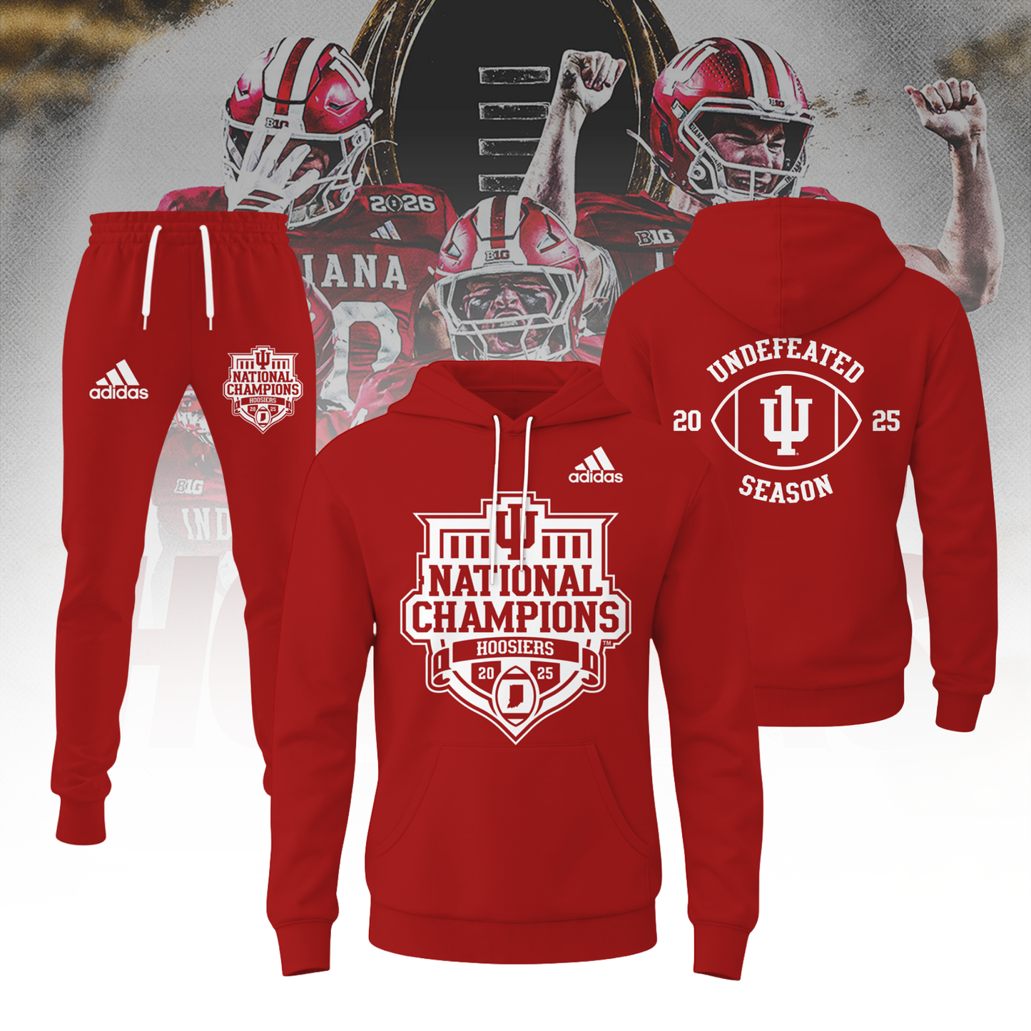 Indiana College Football National Champions - Apparel Set