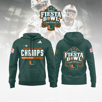 Miami College Football Fiesta Bowl Champions - Hoodie Combo