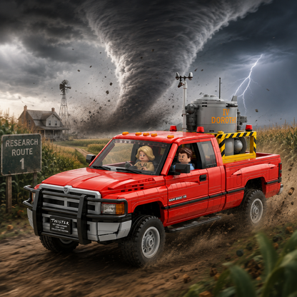 Twister 30th Anniversary Building Set - Chase the storm