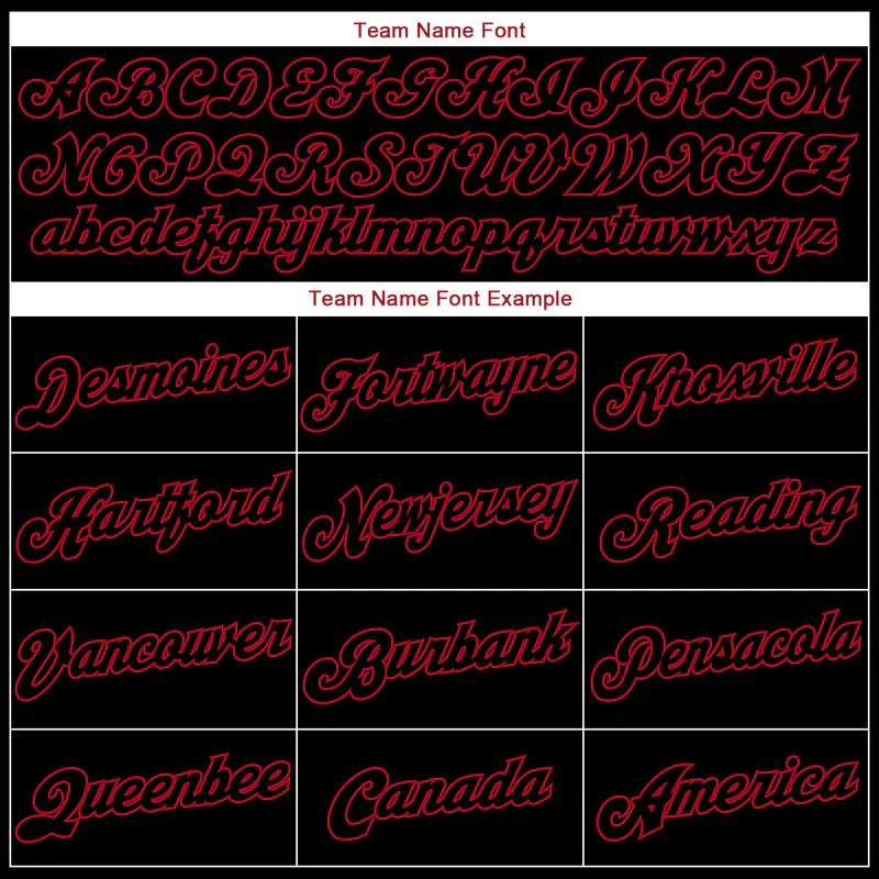 Custom Stitched Black Black-Red Sports Pullover Sweatshirt Hoodie