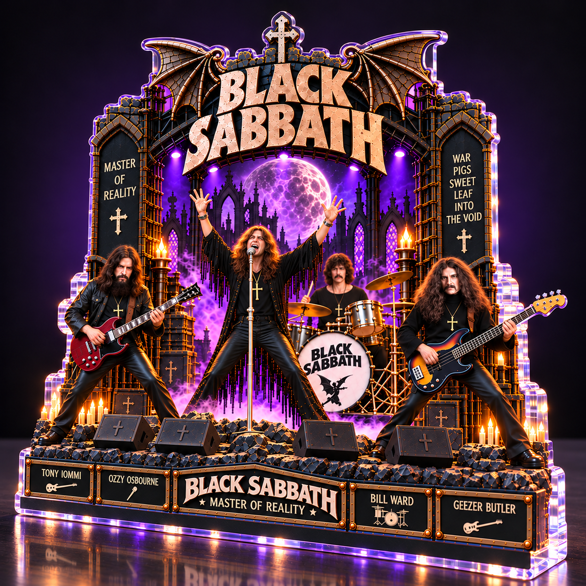 Black Sabbath Master of Reality Acrylic Plaque