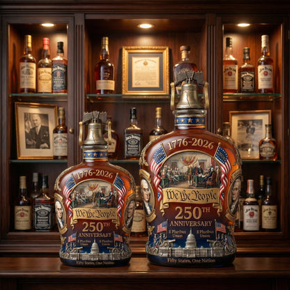 America 250th Anniversary Whiskey Bottle