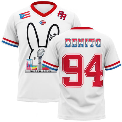 Benito 94 Printed Football Jersey - Benito Bowl