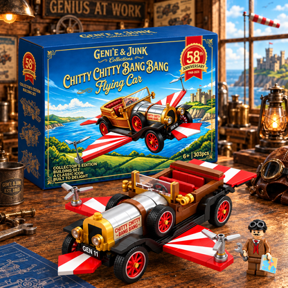 Chitty Flying Car 58th Anniversary Building Set