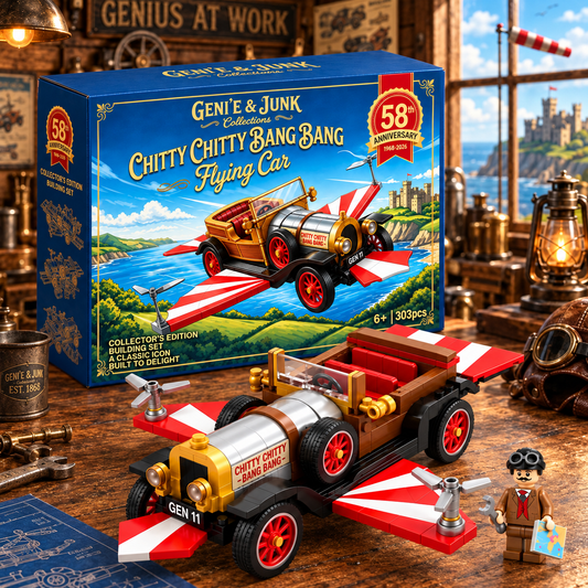 Chitty Flying Car 58th Anniversary Building Set