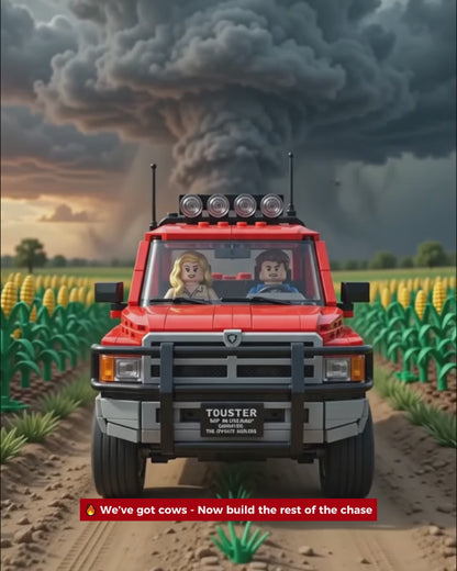 Twister 30th Anniversary Building Set - Chase the storm