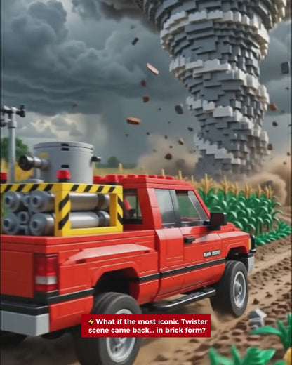 Twister 30th Anniversary Building Set - Chase the storm