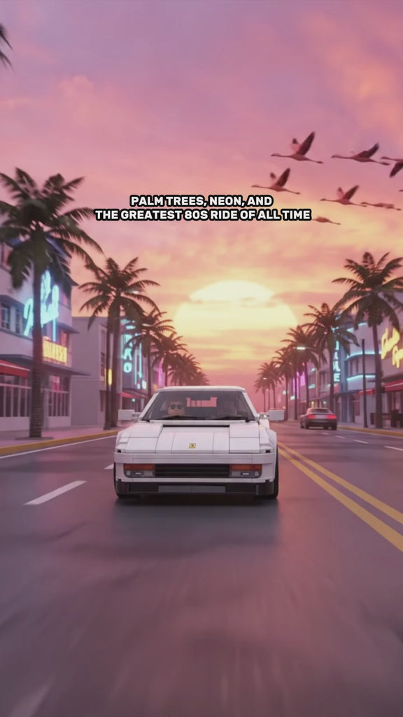 Miami Vice – Inspired 80s Miami Collector Building Set