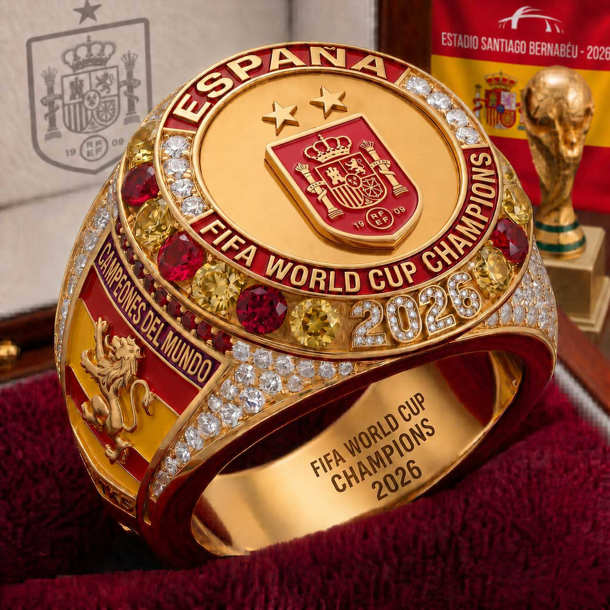 Spain World Cup 2026 Champions Ring